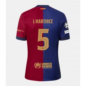 Barcelona Inigo Martinez #5 Hemmatröja 2024-25 Kortärmad